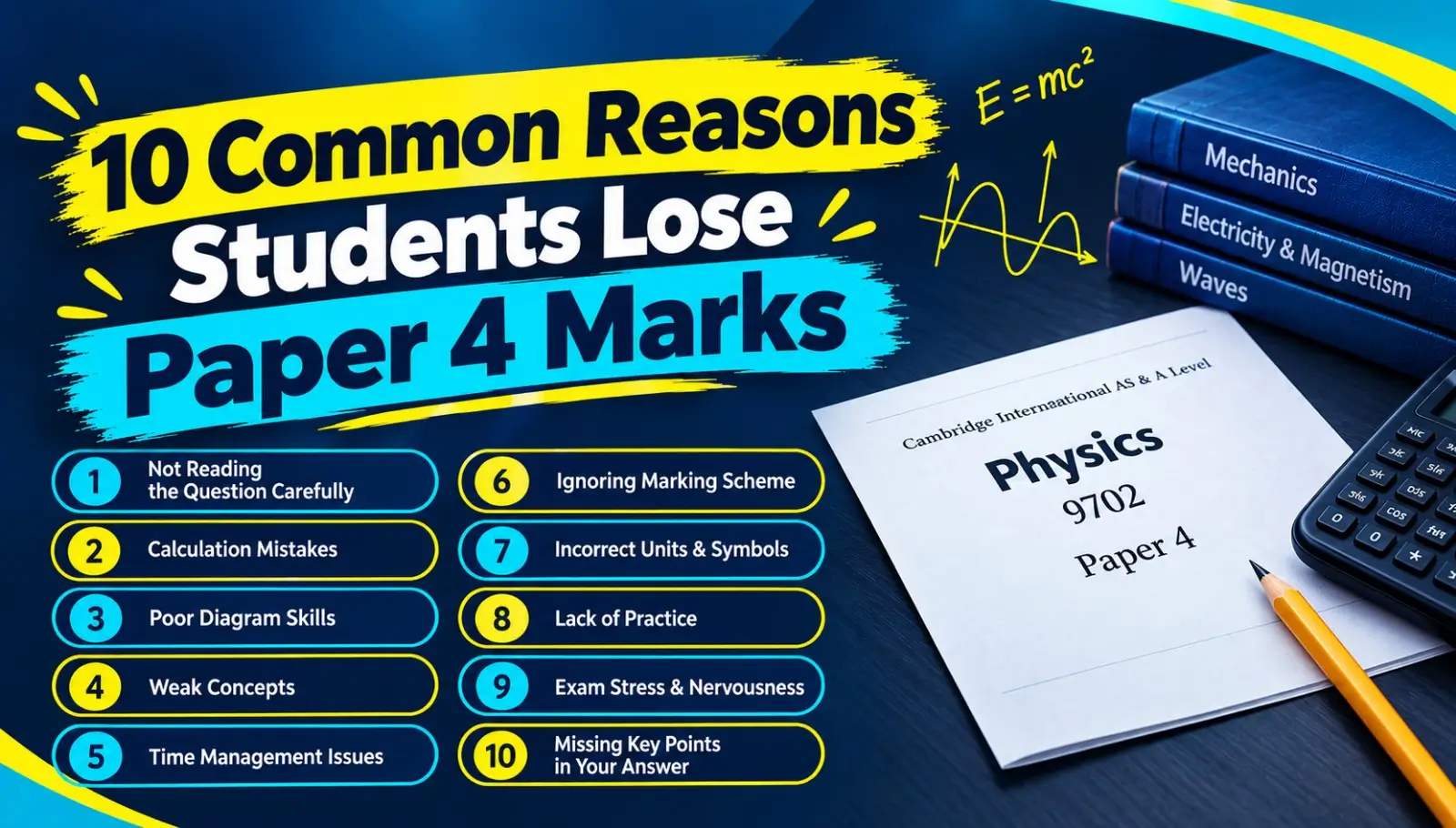 10 Common Reasons Students Lose Paper 4 Marks